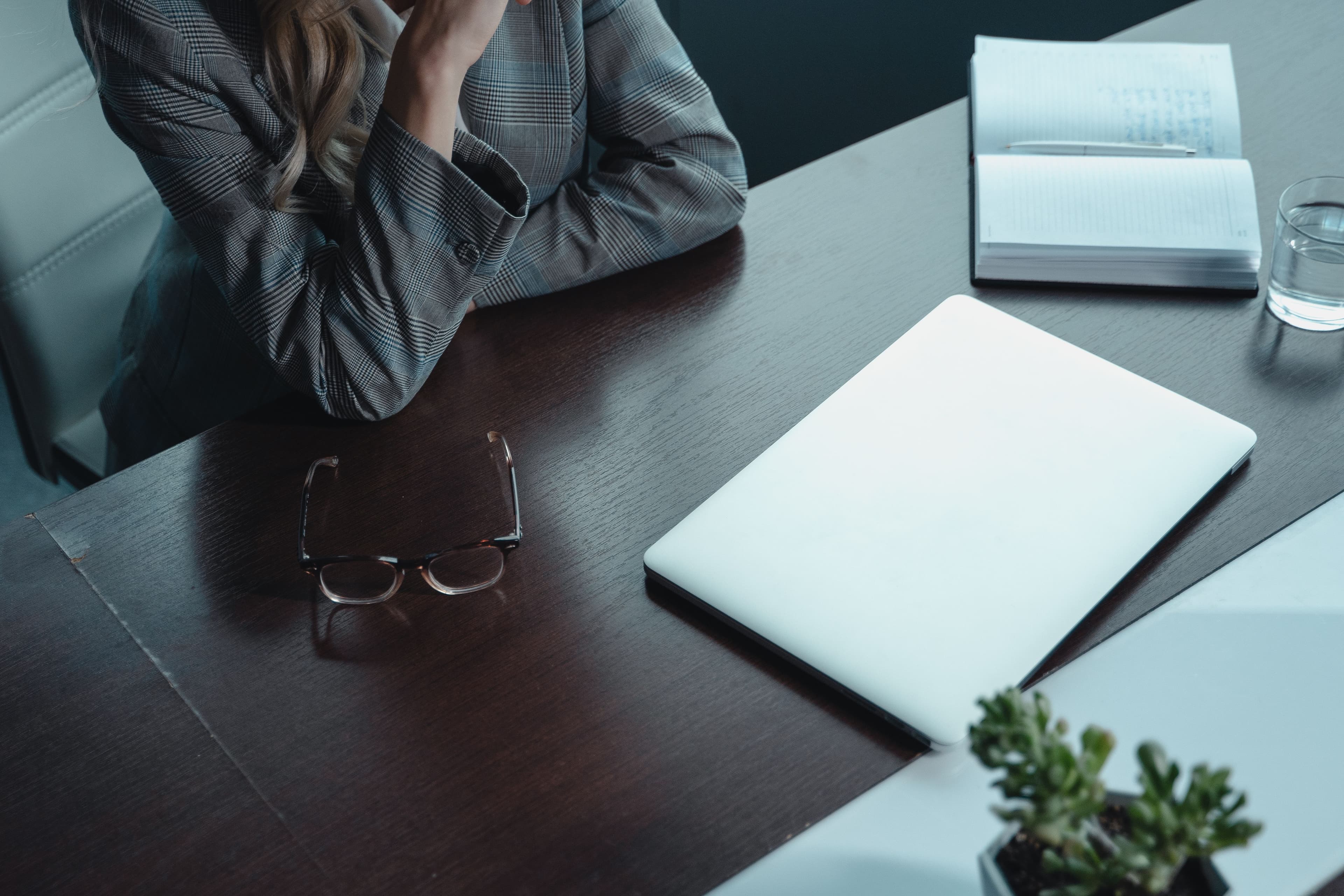 White Book on Brown Wooden Table